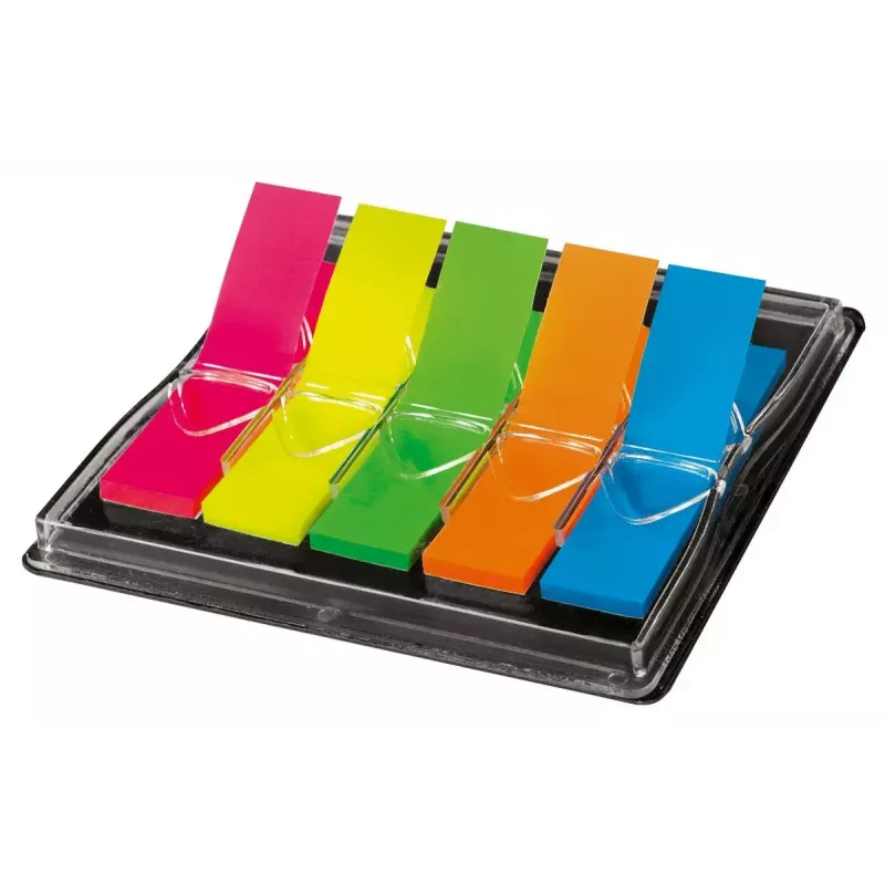 Marcapáginas Sigel HN489 Marcapáginas flexibles azul verde naranja rojo amarillo 200 uds.