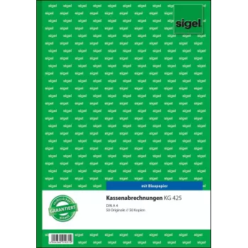 Papel para cuentas Sigel KG425