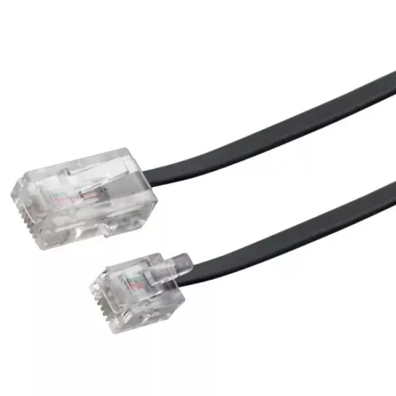 Cable de red Schwaiger 6,0 m RJ-11 - RJ-45 6 m negro