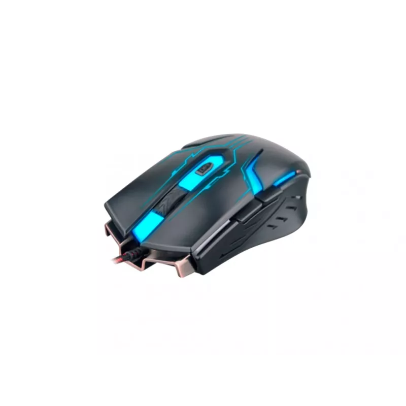 Ratón Sandberg Eliminator, diestro, USB Type-A, 2400 DPI, Negro