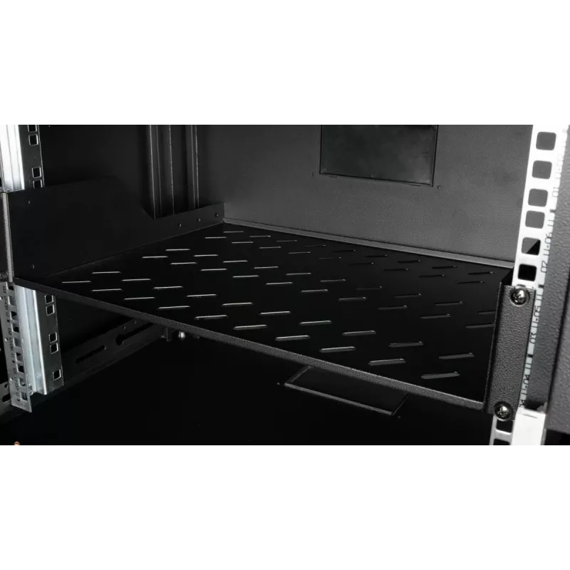 Bandeja para rack Equip Fixed Shelf 19 inch 2U 800MM Negro