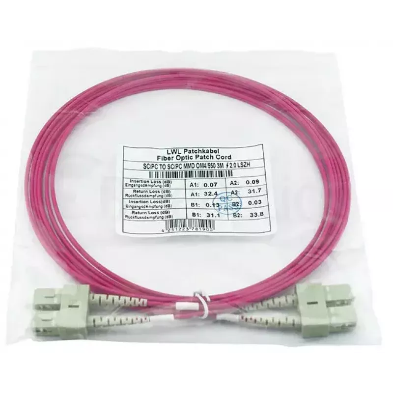 BlueOptics SFP3232FU2MK cable de fibra óptica InfiniBand 2 m 2x SC