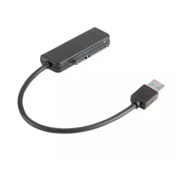 Adaptador de cable USB 3.1 A SATA negro Akasa AK-AU3-07BK