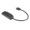 Adaptador de cable USB 3.1 A SATA negro Akasa AK-AU3-07BK