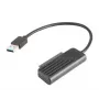 Adaptador de cable USB 3.1 A SATA negro Akasa AK-AU3-07BK