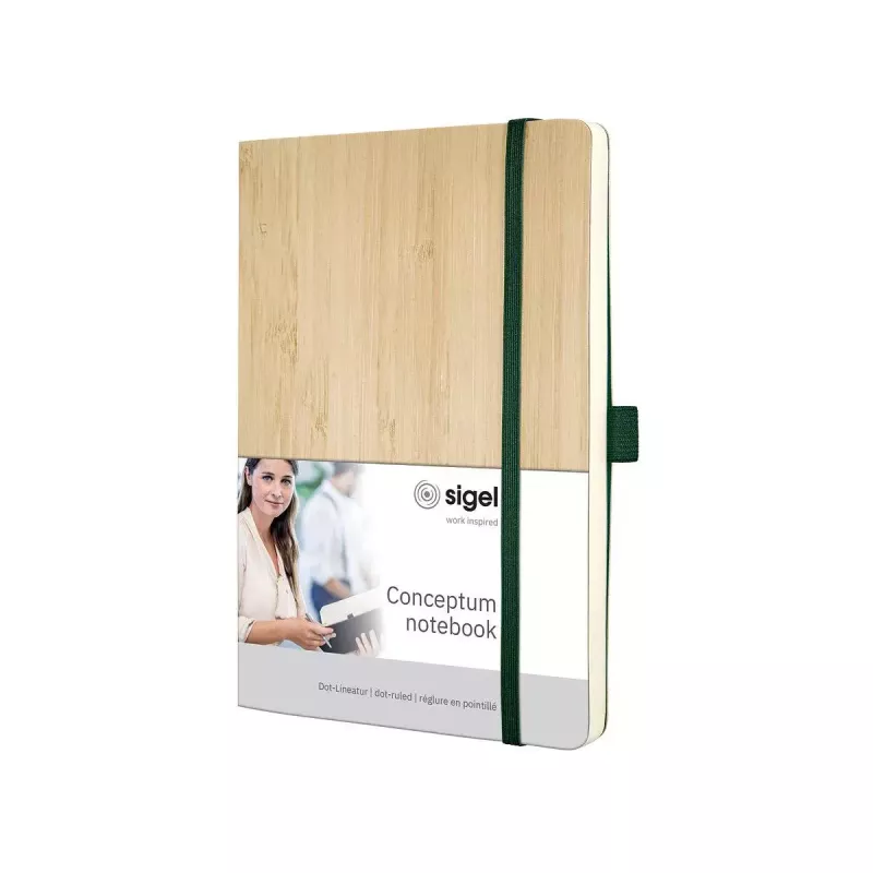 Cuaderno de notas Sigel Conceptum A5 194 hojas Bamboo beige
