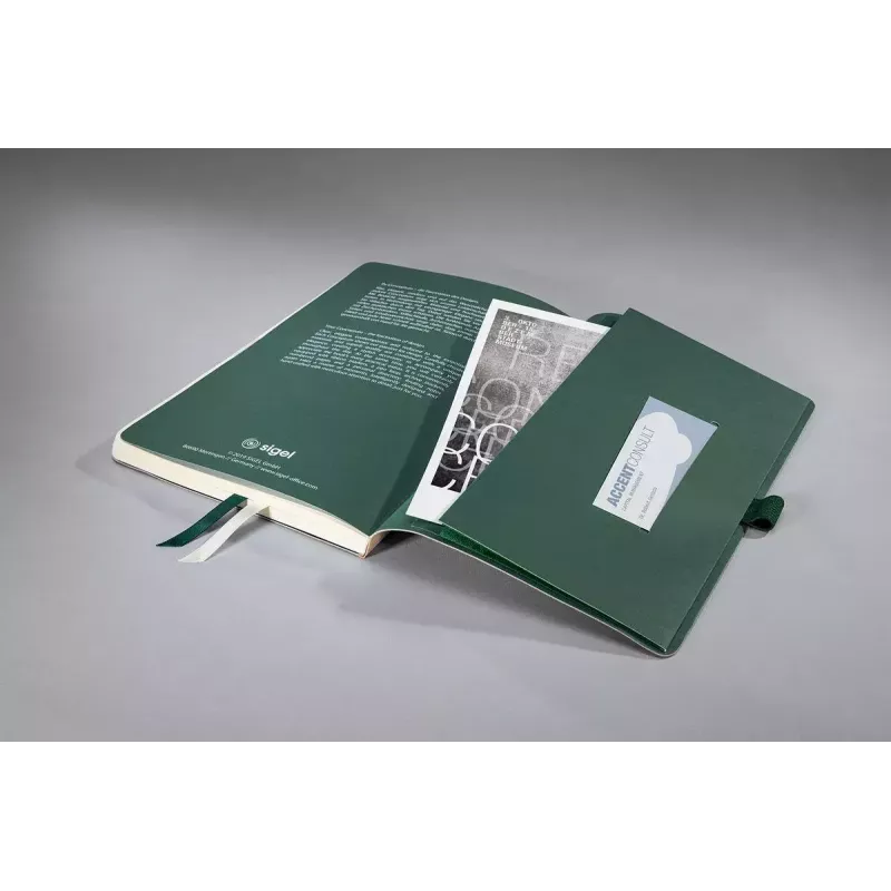 Cuaderno de notas Sigel Conceptum A5 194 hojas Bamboo beige
