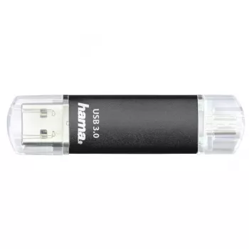 Hama Laeta Twin memoria USB 256 GB USB Type-A / Micro-USB 3.2 Gen 1 (3.1 Gen 1) negra