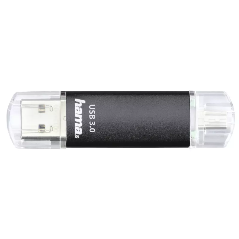 Hama Laeta Twin memoria USB 256 GB USB Type-A / Micro-USB 3.2 Gen 1 (3.1 Gen 1) negra
