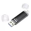 Hama Laeta Twin memoria USB 256 GB USB Type-A / Micro-USB 3.2 Gen 1 (3.1 Gen 1) negra