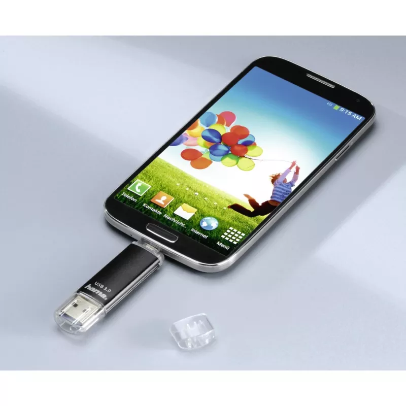 Hama Laeta Twin memoria USB 256 GB USB Type-A / Micro-USB 3.2 Gen 1 (3.1 Gen 1) negra