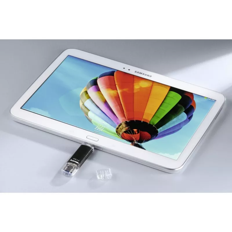 Hama Laeta Twin memoria USB 256 GB USB Type-A / Micro-USB 3.2 Gen 1 (3.1 Gen 1) negra