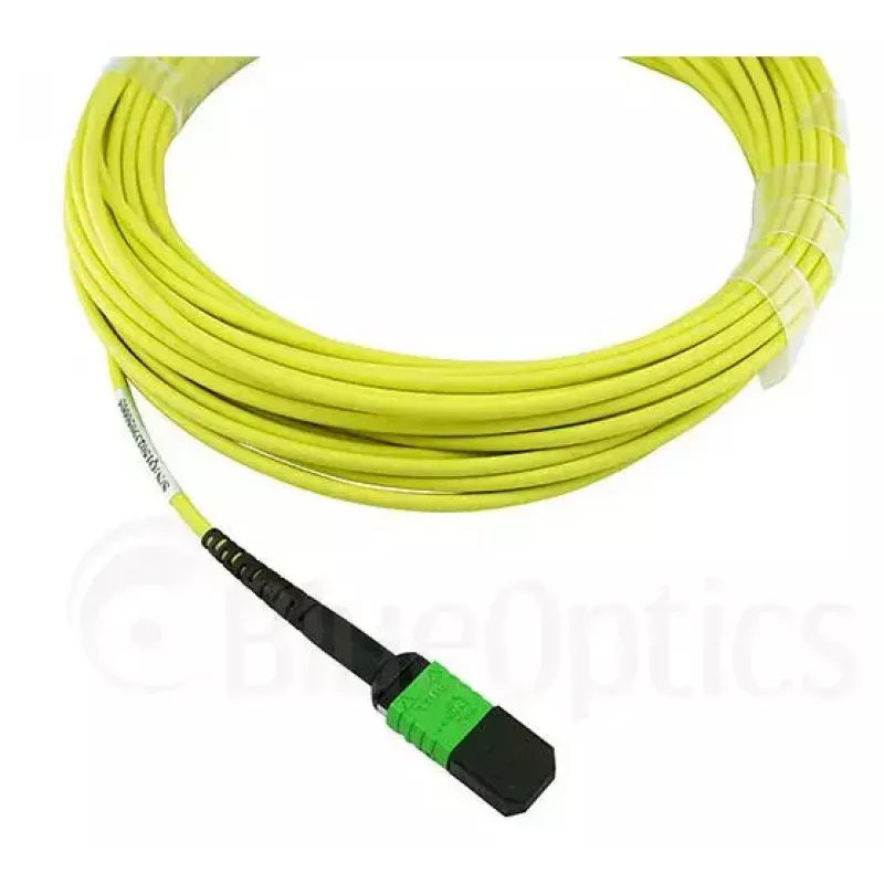 BlueOptics CBL-MPO12-4LC-SMF-1M Cable de fibra óptica InfiniBand MPO 4x LC 1m
