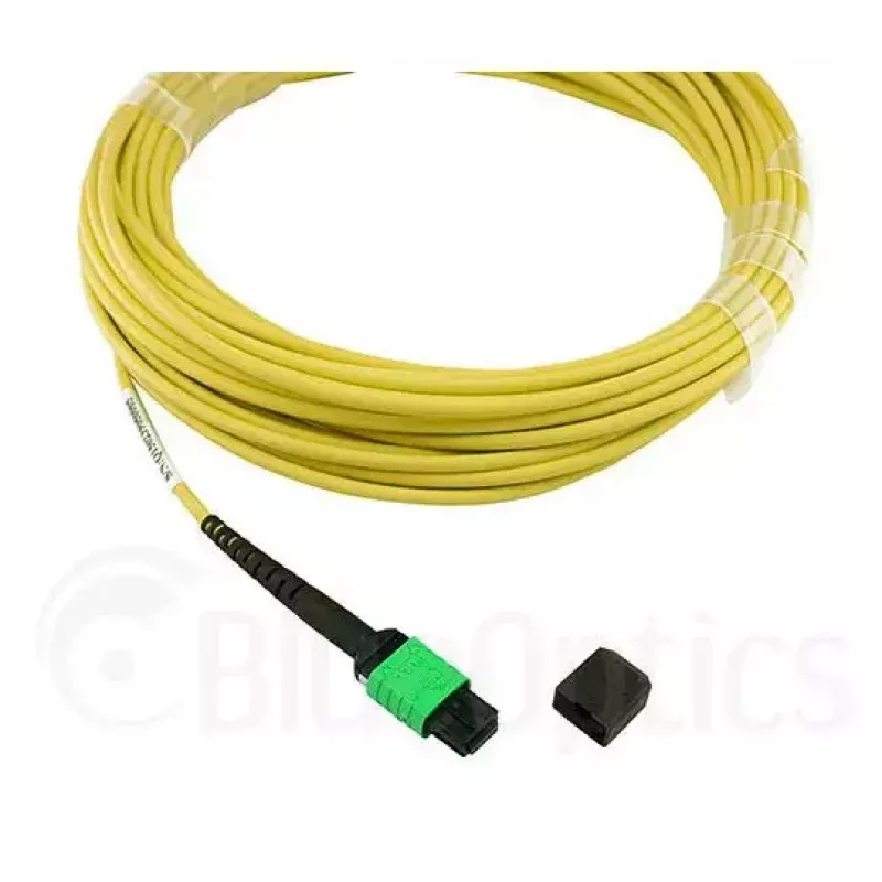 BlueOptics CBL-MPO12-4LC-SMF-1M Cable de fibra óptica InfiniBand MPO 4x LC 1m