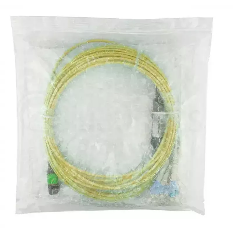 BlueOptics CBL-MPO12-4LC-SMF-1M Cable de fibra óptica InfiniBand MPO 4x LC 1m