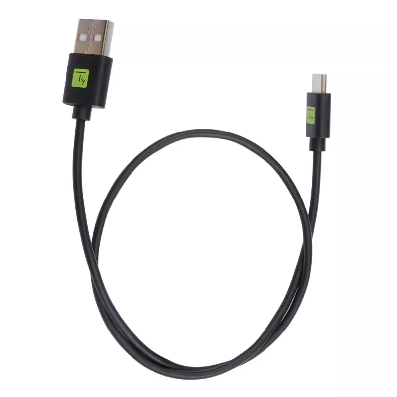 Techly ICOC MUSB31-CMAM05T Cable USB USB 3.2 Gen 1 (3.1 Gen 1) 0,5 m USB A USB C Negro