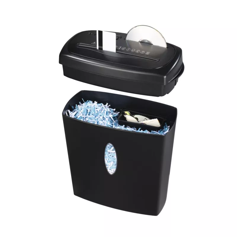 Hama Home X10CD Trituradora de Papel Corte Cruzado 72 dB 22 cm Negro