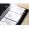 Funda para tarjetas de visita Sigel VZ350 80 compartimentos