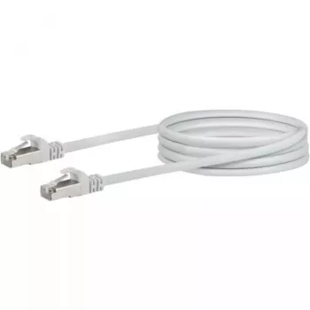 Cable de red Schwaiger CKB6005 052 RJ-45 Cat6 0,5 m Blanco