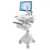 Carro multimedia Ergotron StyleView Aluminio Gris Blanco