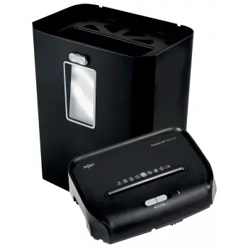 Destructora de documentos de corte en tiras Rexel ProMax QS RSS1535 P2, corte en tiras, 22 cm, 6 mm, 35 L, 300 hojas, 58 dB