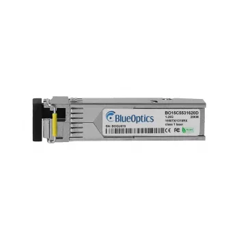 BlueOptics SFP-1000BASE-BX20-D1550LC-BO Módulo transceptor de red Fibra óptica SFP Interfaz LC Conector