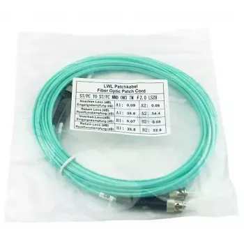 BlueOptics SFP3333EU1MK Cable de fibra óptica InfiniBand 1 m ST Aqua