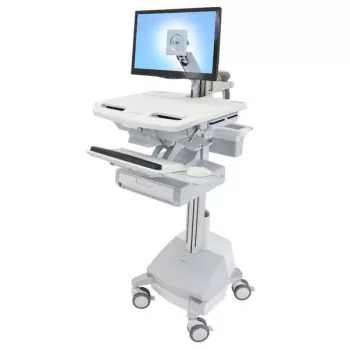 Carro multimedia Ergotron StyleView Aluminio Gris Blanco