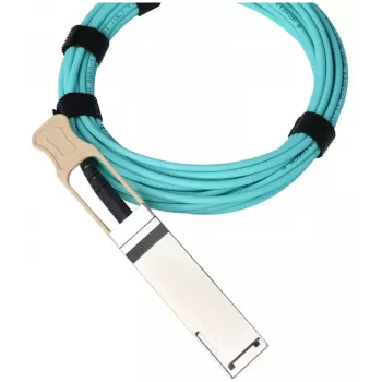 Cable InfiniBand BlueOptics UACC-AOC-QSFP28-15M-BO QSFP28 QSFP28 15m turquesa