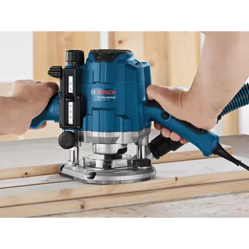 Bosch GOF 1250 CE negro, azul 24000 U/min 1250 W