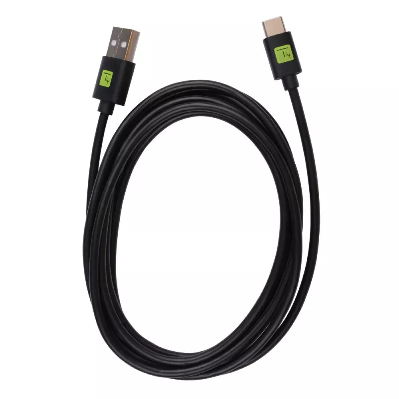 Techly ICOC MUSB20-CMAM20T cable USB USB 2.0 2 m USB A USB C negro