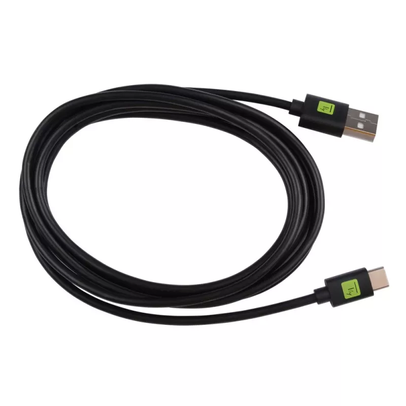 Techly ICOC MUSB20-CMAM20T cable USB USB 2.0 2 m USB A USB C negro