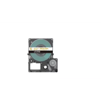 Cinta de etiquetar Epson LK-6TKN oro transparente 2,4 cm transferencia térmica