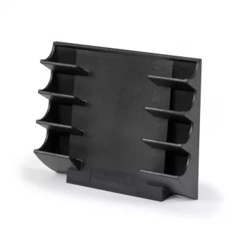 Soporte de rotuladores para pizarra Legamaster portarrotuladores para pizarra de vidrio negro