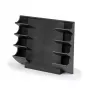 Soporte de rotuladores para pizarra Legamaster portarrotuladores para pizarra de vidrio negro
