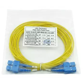 Cable de fibra óptica InfiniBand BlueOptics SFP3232BU7.5MK 7,5 m SC