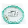 Cable de parcheo de fibra óptica dúplex BlueOptics SC-SC OM3 2 metros 2 m Macho/Macho