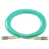 BlueOptics 050502K512000005M-BO Cable de conexión de fibra óptica dúplex (compatible con Corning), LC-UPC/LC-UPC, multimodo OM3 50/125 µm, 5 m