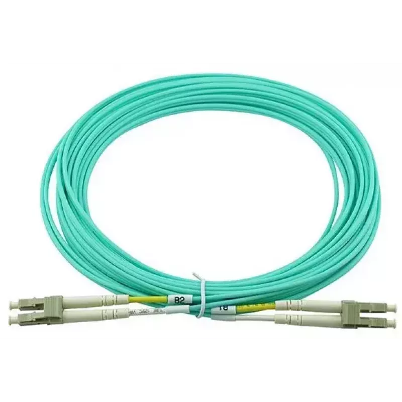 BlueOptics 050502K512000005M-BO Cable de conexión de fibra óptica dúplex (compatible con Corning), LC-UPC/LC-UPC, multimodo OM3 50/125 µm, 5 m