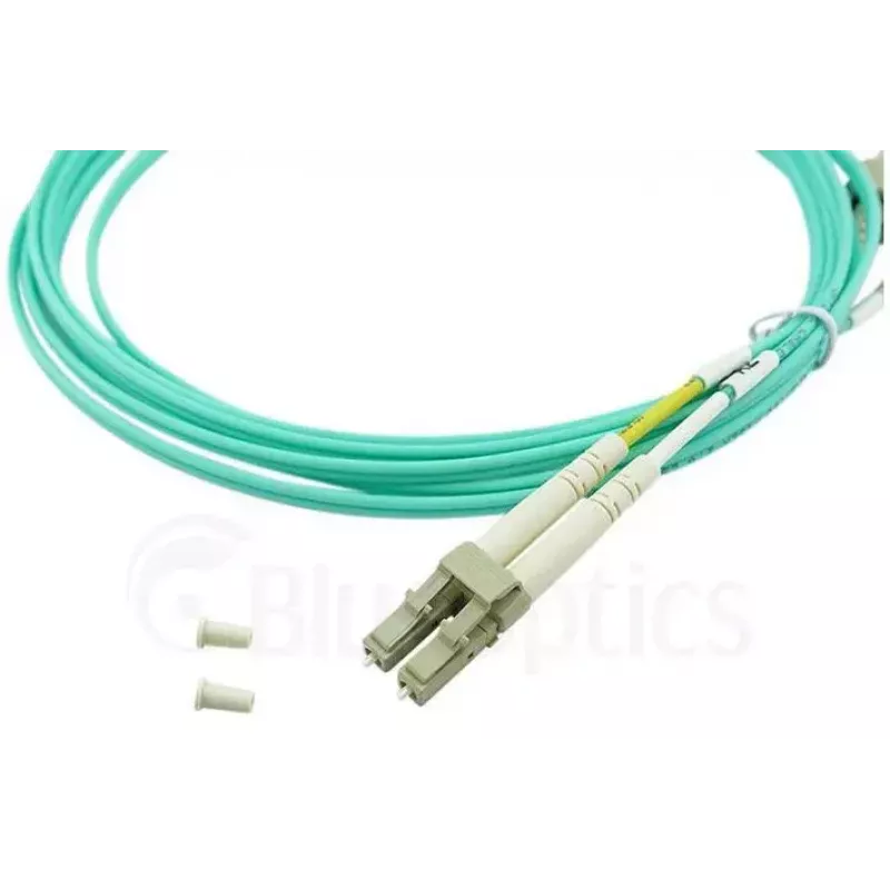 BlueOptics 055702T512000005M-BO Cable de conexión de fibra óptica dúplex (compatible con Corning), LC-UPC/SC-UPC, multimodo OM3 50/125 µm, 5 m