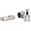 Conector coaxial Schwaiger KVB29 531 Plata Metal Plástico