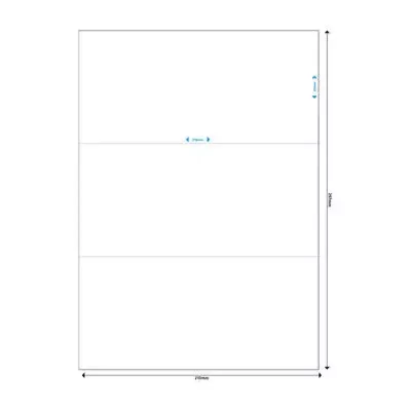 Etiquetas autoadhesivas MediaRange MRINK142 Blanco 150 uds.