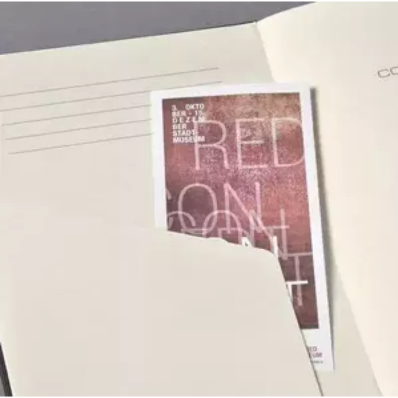 Cuaderno de notas Sigel Conceptum A5 194 hojas Rojo