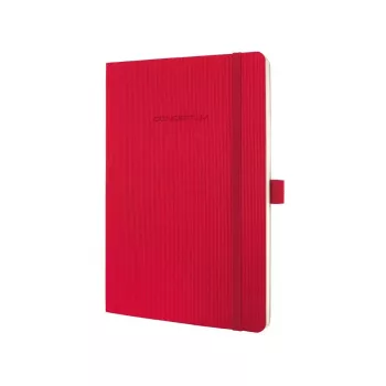 Cuaderno de notas Sigel Conceptum A5 194 hojas Rojo