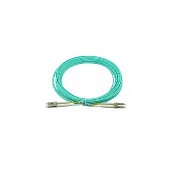 Cable de fibra óptica BlueOptics 00MN502 1 m LC Aqua OM3