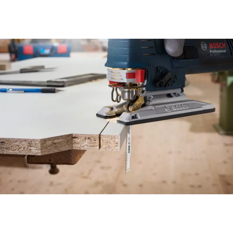 Hoja de sierra de calar Bosch T 234 X acero al carbono para tableros de partículas contrachapado