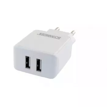 Cargador móvil Schwaiger LPRO230 502 universal blanco AC para interiores