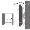 Techly 13-31 pulgadas soporte de pared para LED LCD TV inclinable ICA-LCD 109