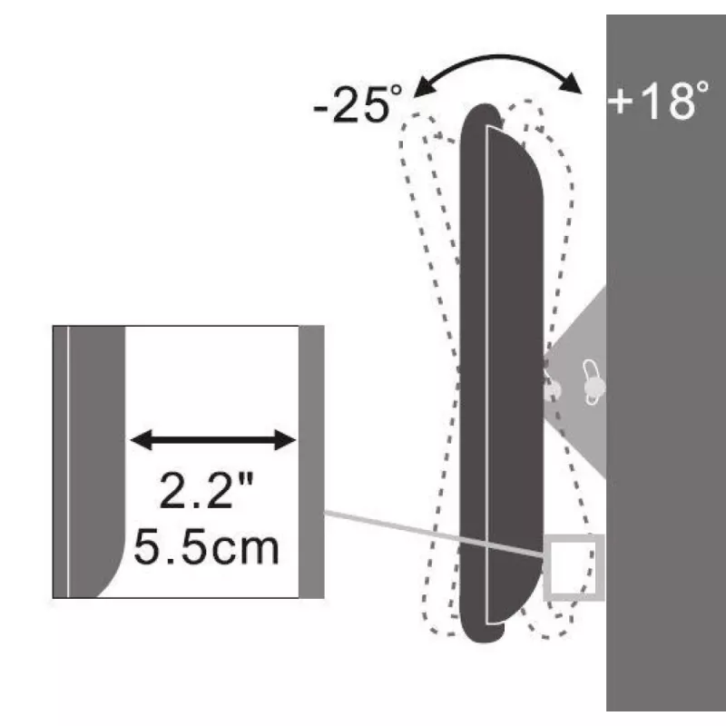 Techly 13-31 pulgadas soporte de pared para LED LCD TV inclinable ICA-LCD 109