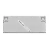 Teclado mecánico gaming ASUS ROG Azoth X — diseño 75%, USB + RF Wireless + Bluetooth, RGB, reposamuñecas, negro/blanco